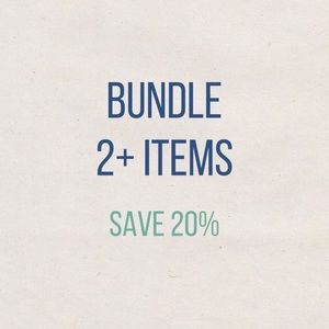 Bundle 2+ items and save 20%